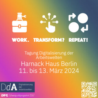 Zum Artikel "CfP für Tagung „WORK. TRANSFORM? REPEAT!“"